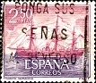 Spain 1964 Tribute To The Spanish Navy 2.50 PTA Red & Purple Edifil 1608. Uploaded by Mike-Bell